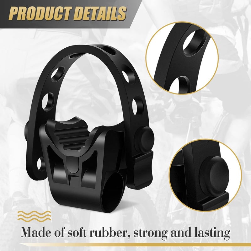 Fabbay 8 مجموعات أحزمة حامل الدراجة بديل حزام جر الدراجة أجزاء حامل الدراجة مطاطي لحامل السيارة SUV شاحنة ميني فان هاتشباك سيدان ملحقات الحامل (1 بوصة جرار)  - Image 4